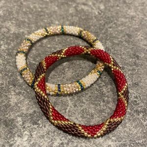 Lily and Laura Beaded Bracelets